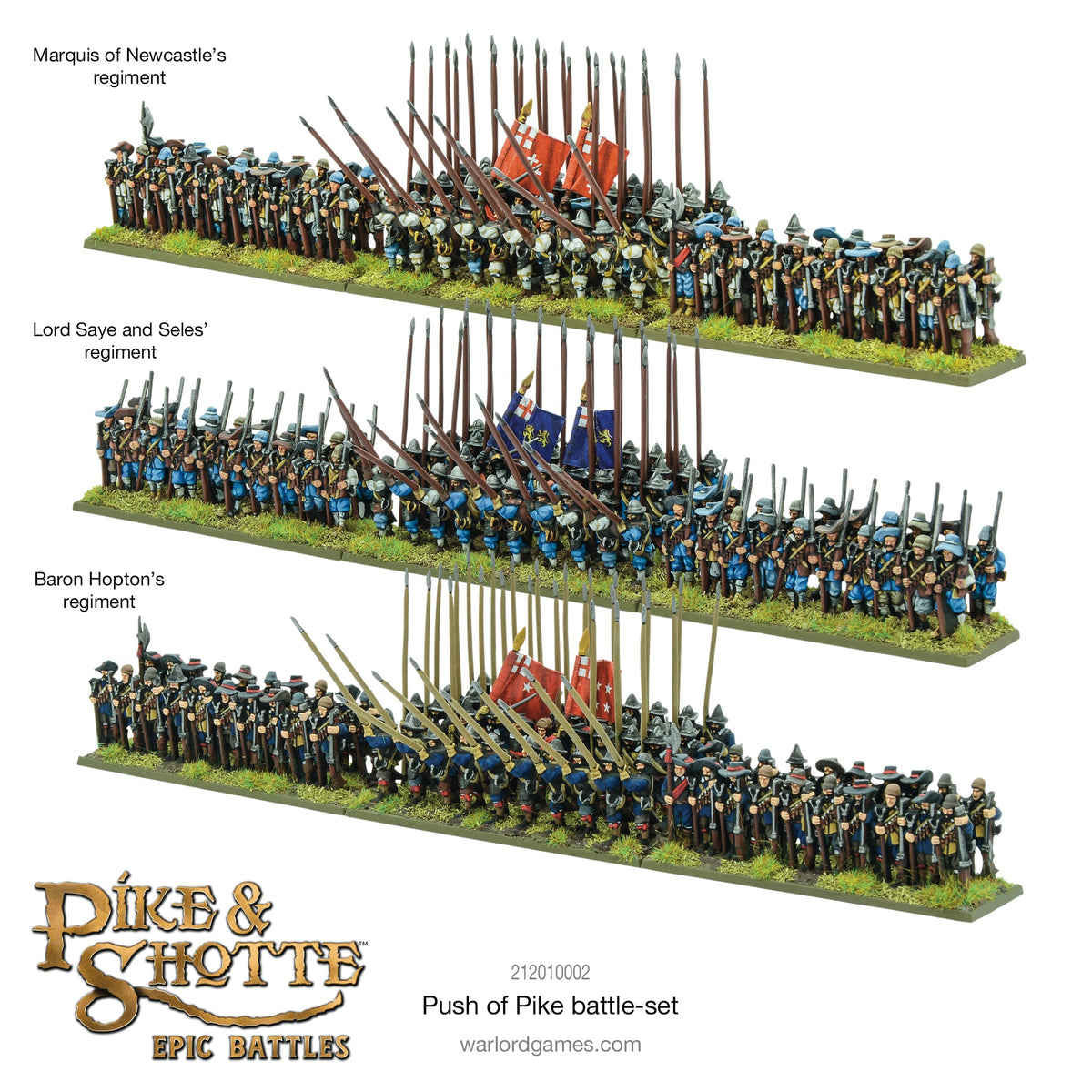 Pike & Shotte Epic Battles - Push of Pike starter-set
