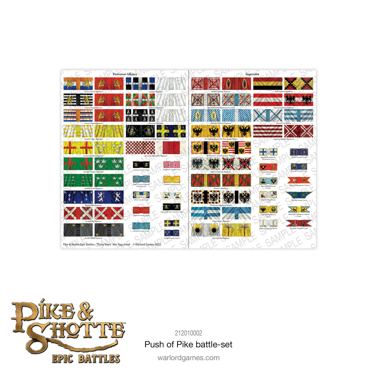 Pike & Shotte Epic Battles - Push of Pike starter-set