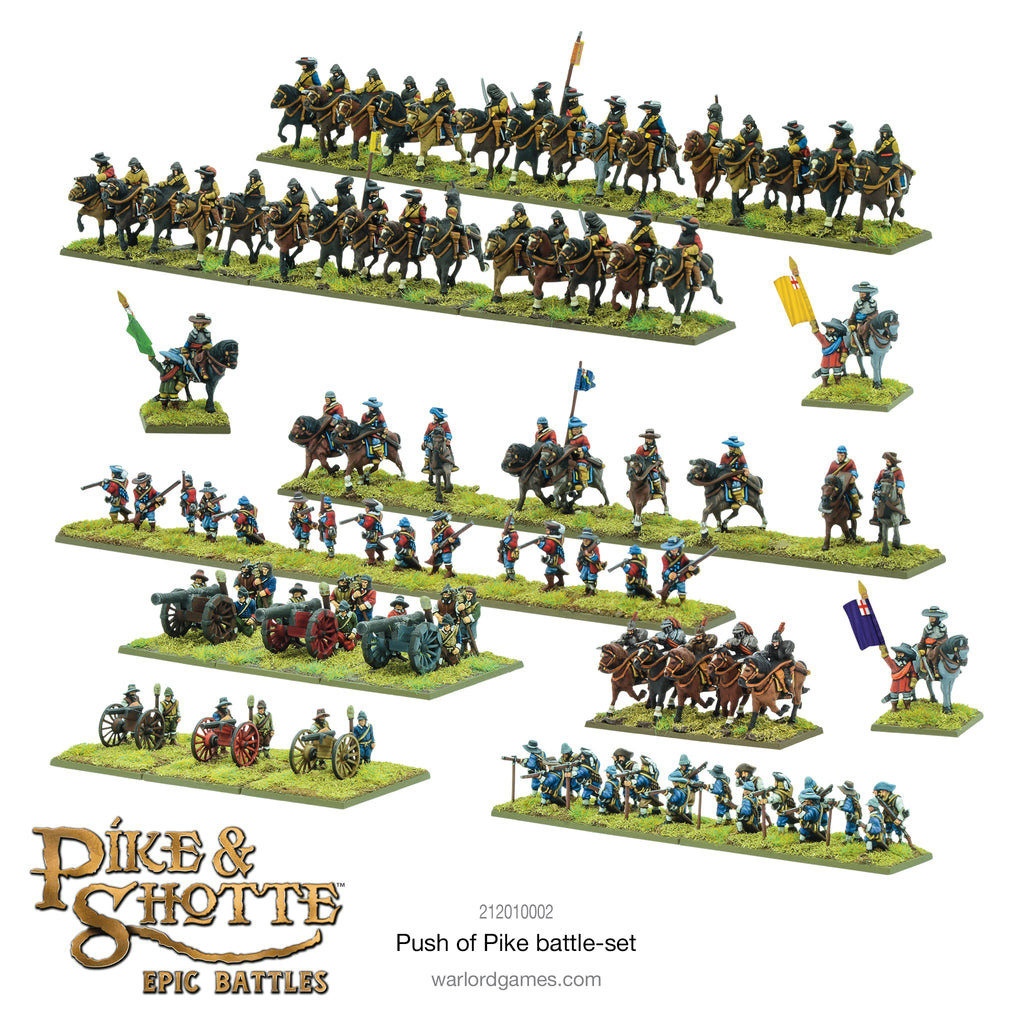 Pike & Shotte Epic Battles - Push of Pike starter-set