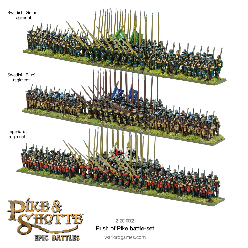 Pike & Shotte Epic Battles - Push of Pike starter-set