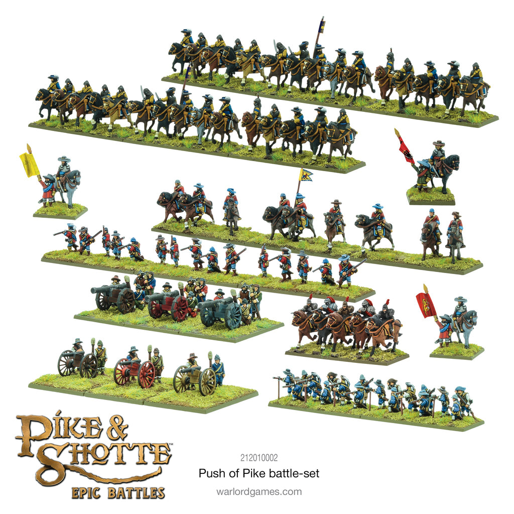 Pike & Shotte Epic Battles - Push of Pike starter-set