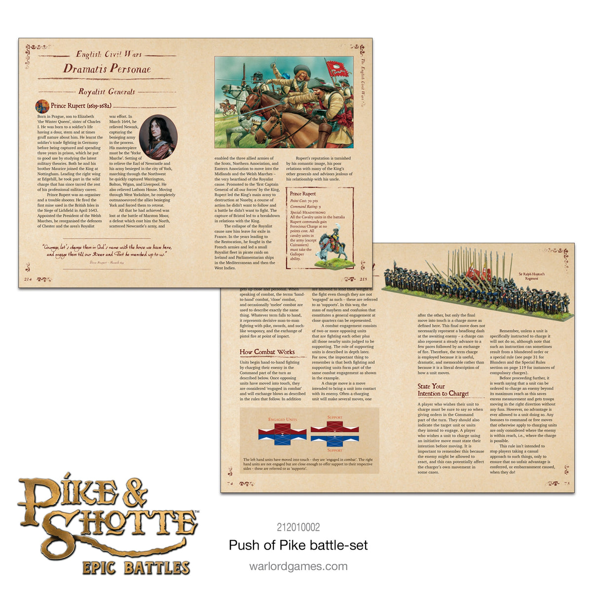 Pike & Shotte Epic Battles - Push of Pike starter-set
