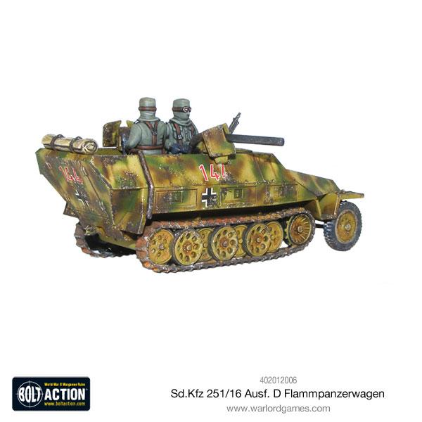 Flammpanzerwagen Sd.Kfz 251/16 Ausf D (Plastic Box)