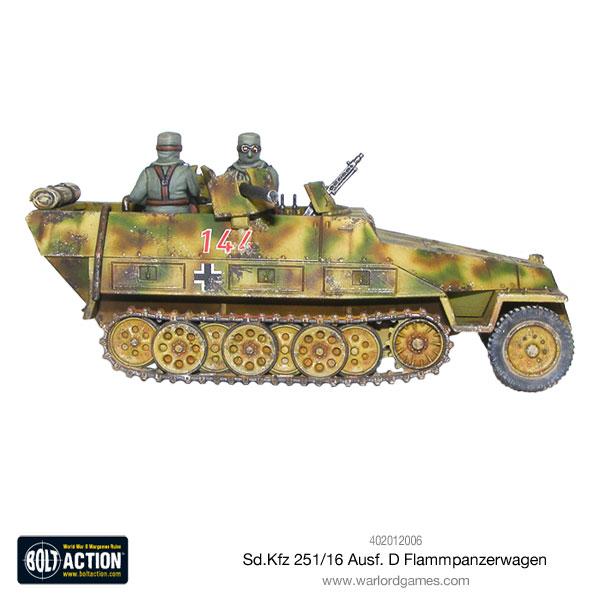 Flammpanzerwagen Sd.Kfz 251/16 Ausf D (Plastic Box)