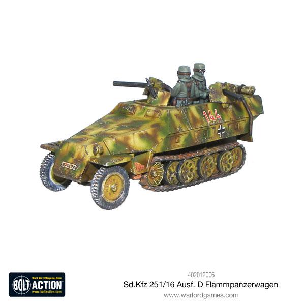 Flammpanzerwagen Sd.Kfz 251/16 Ausf D (Plastic Box)