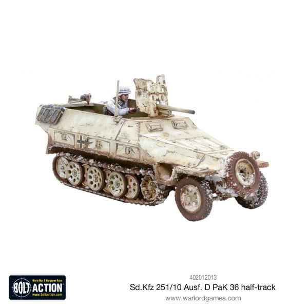 Sd.Kfz 251/10 ausf D (3.7mm Pak) Half Track
