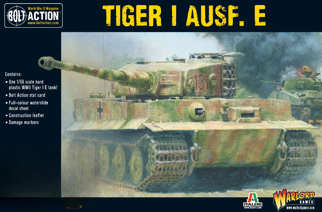 Tiger I Ausf. E heavy tank (plastic)