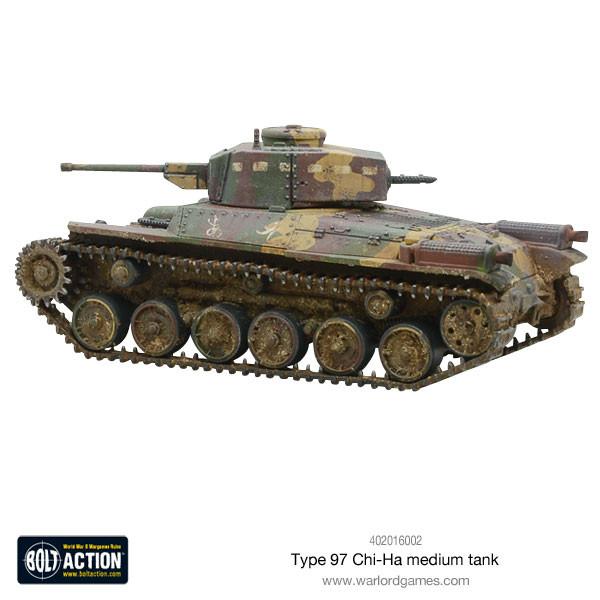Chi-Ha Japanese tank (plastic)