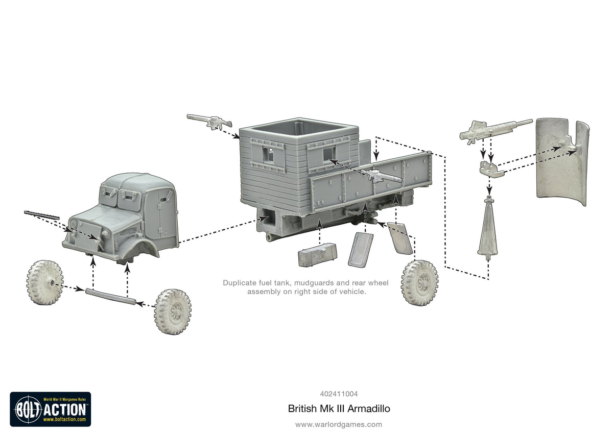 Armadillo Mk III self-propelled gun