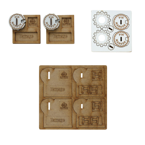 BA3 Vehicle Pin Markers (Set of x2 Markers)
