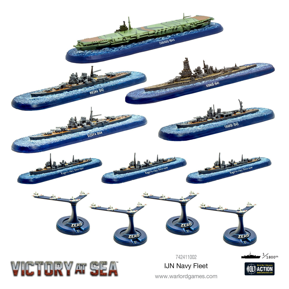Victory at Sea IJN fleet box