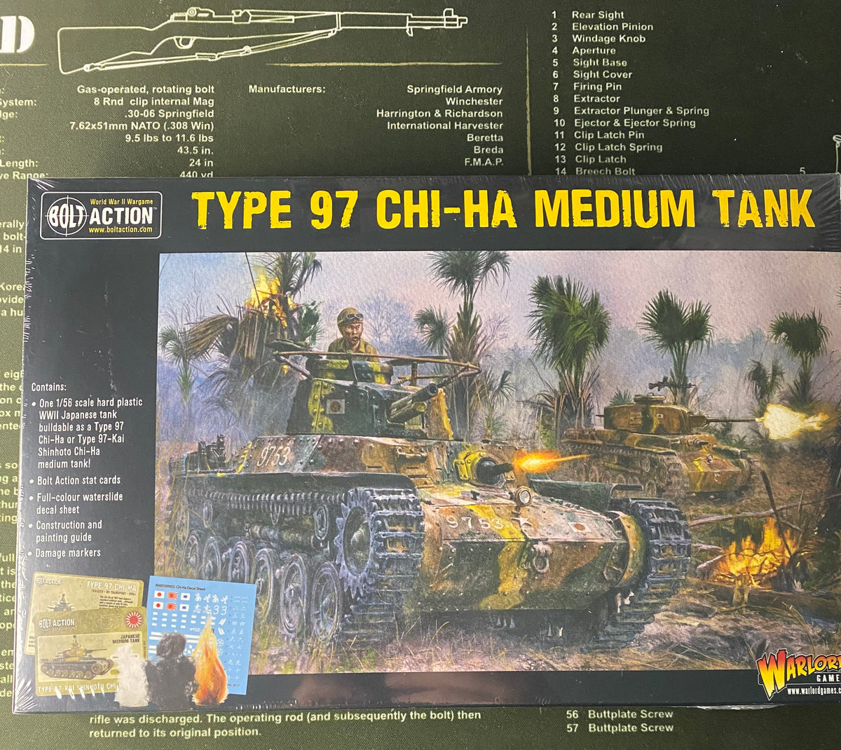 Chi-Ha Japanese tank (plastic)