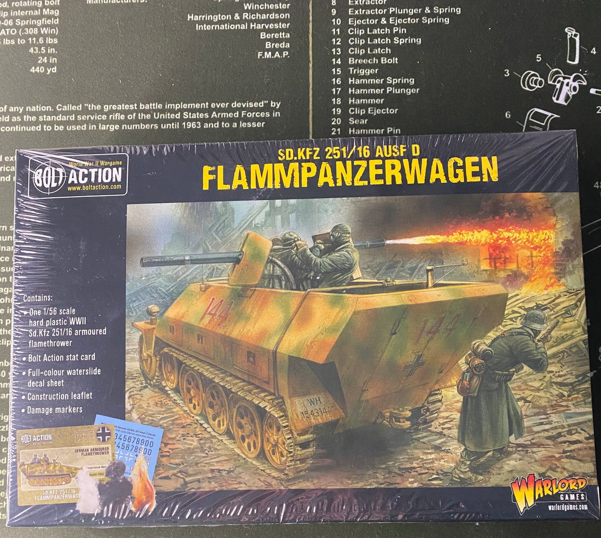 Flammpanzerwagen Sd.Kfz 251/16 Ausf D (Plastic Box)