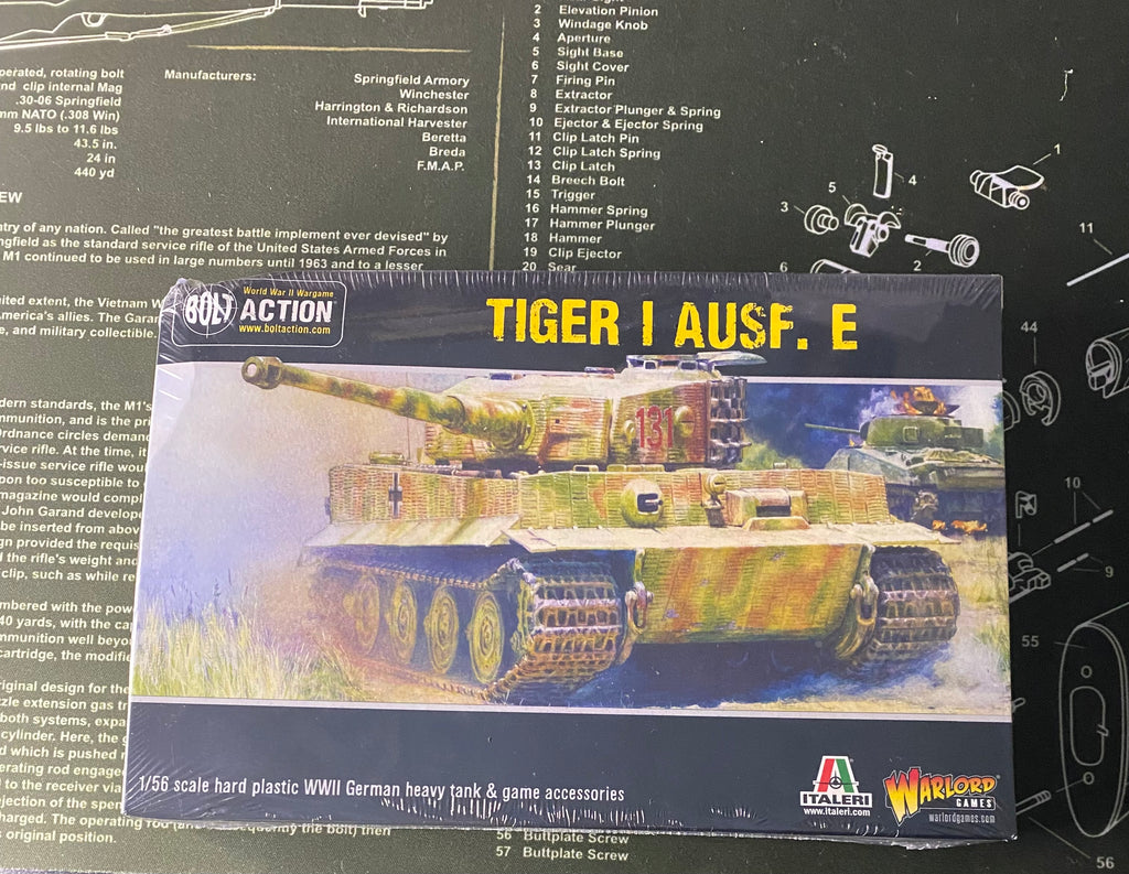 Tiger I Ausf. E heavy tank (plastic)