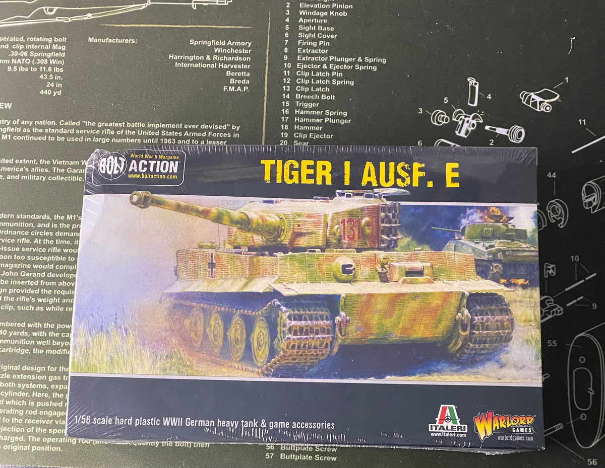 Tiger I Ausf. E heavy tank (plastic)