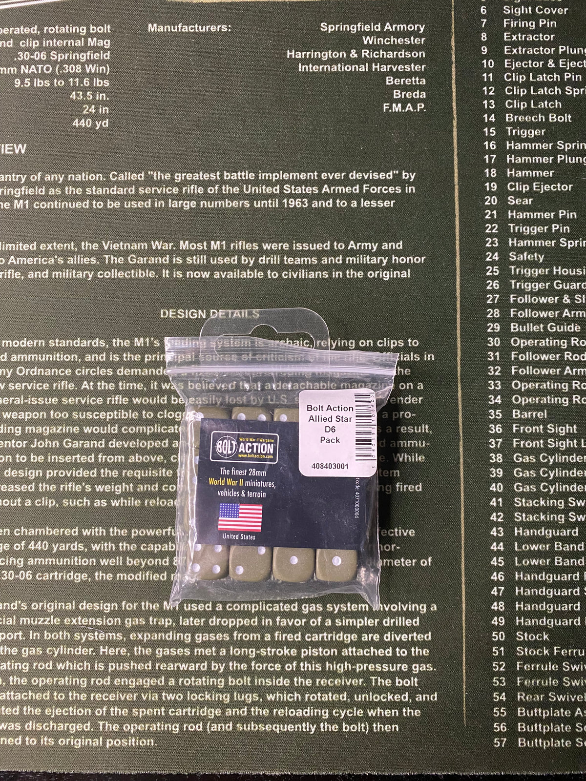 Bolt Action Allied Star D6 pack