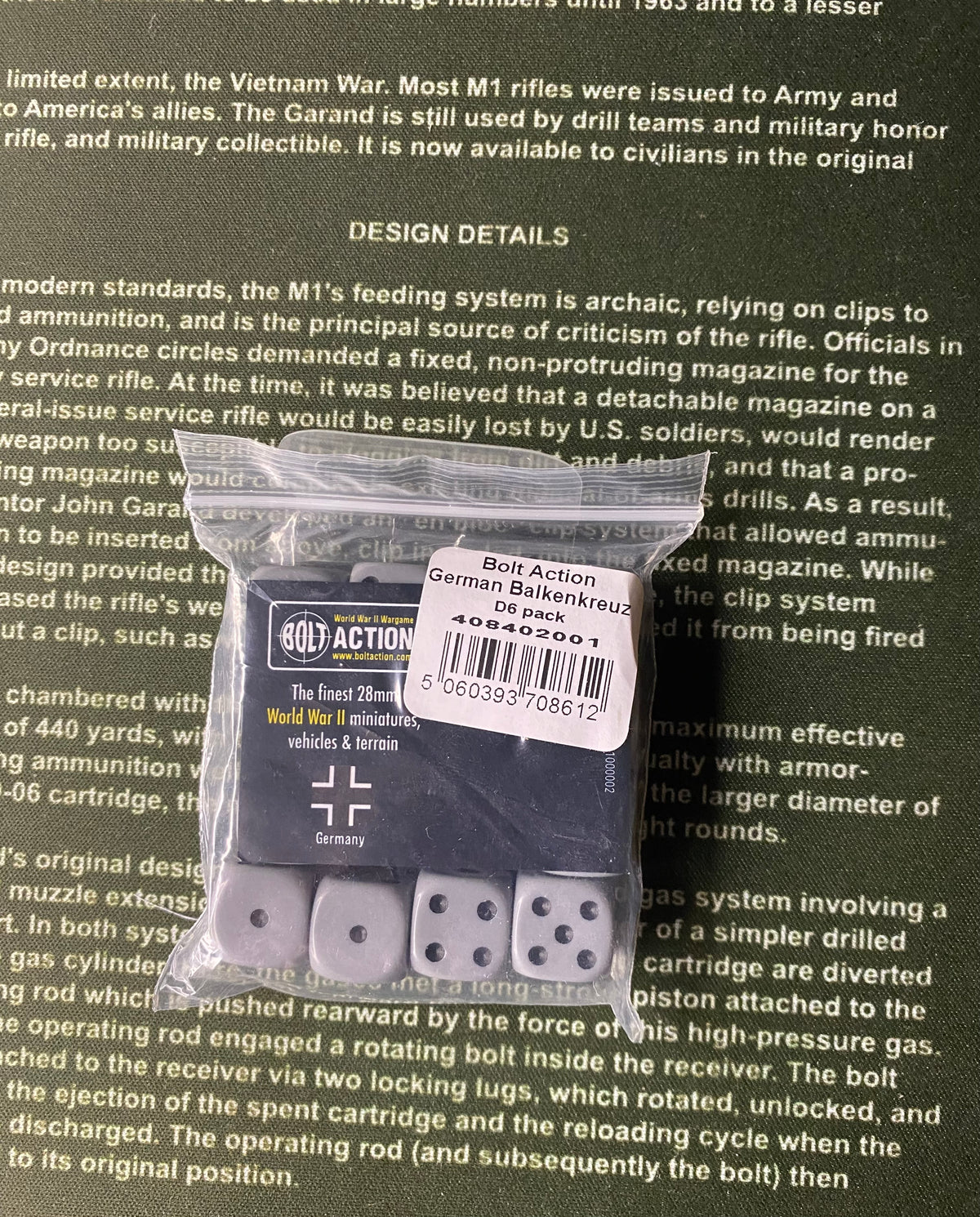 Bolt Action German Balkenkreuz D6 pack