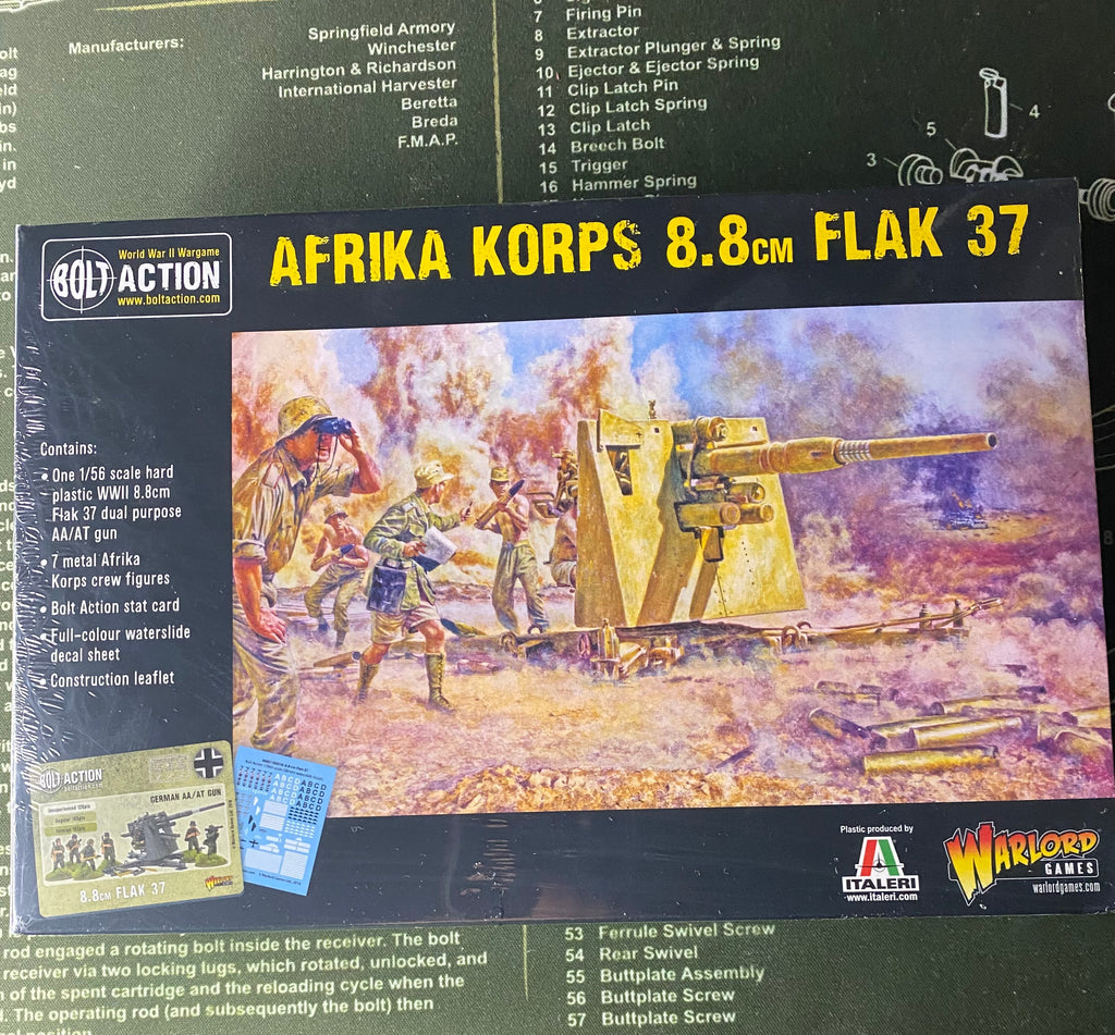 Afrika Korps 8.8cm Flak 37